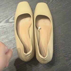 Block heels nude/tan - peter keiza brand